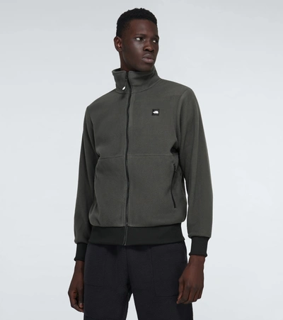 Shop The North Face Fleeski Zipped Jacket In Grey