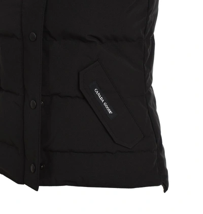 Shop Canada Goose Freestyle Padded Vest In Black