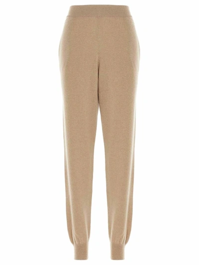 Shop The Row Ardo Knit Sweatpants In Beige