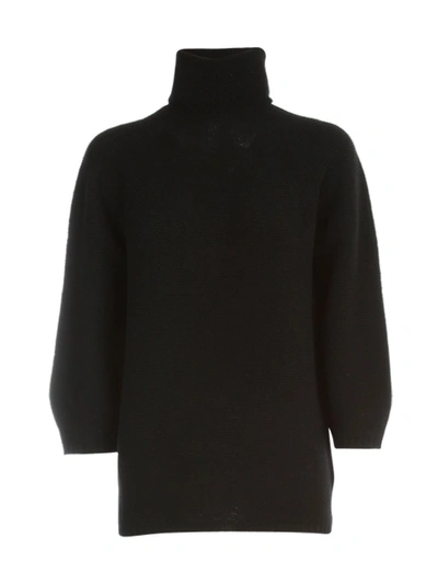 Shop Max Mara Etrusco Turtleneck Sweater In Black