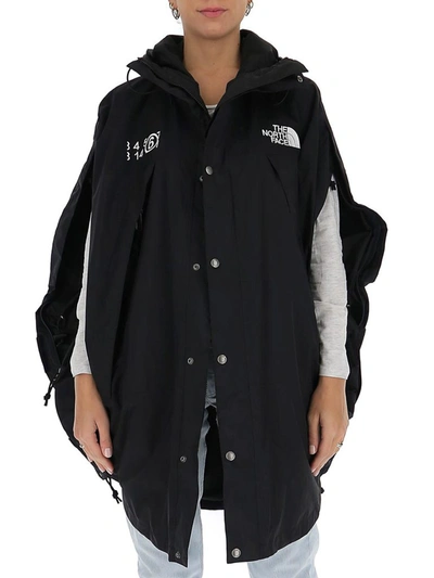 Shop Mm6 Maison Margiela X The North Face Circle Mountain Jacket In Black