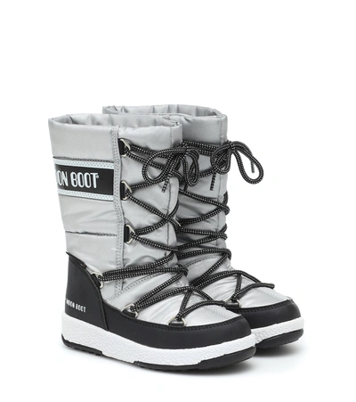 Shop Moon Boot Snow Boots In Grey