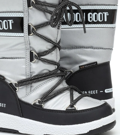 Shop Moon Boot Snow Boots In Grey