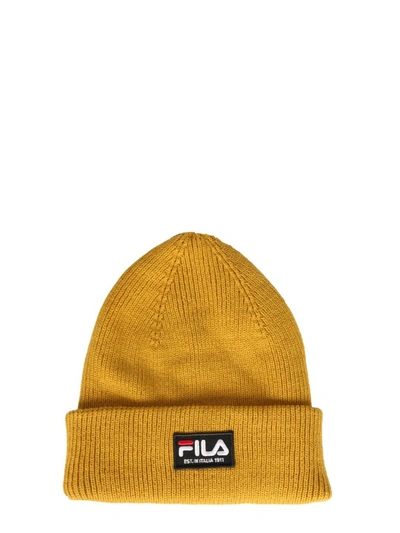 Fila Beanie Hat In Yellow | ModeSens
