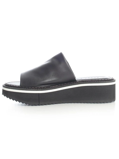 Shop Robert Clergerie Rober Clergerie Fast 3 Slippers In Black