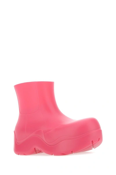 Shop Bottega Veneta Bv Puddle Boots In Pink