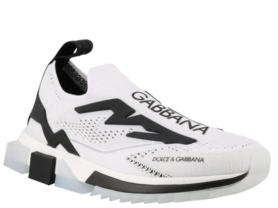 Shop Dolce & Gabbana Sorrento Laceless Sneakers In Multi