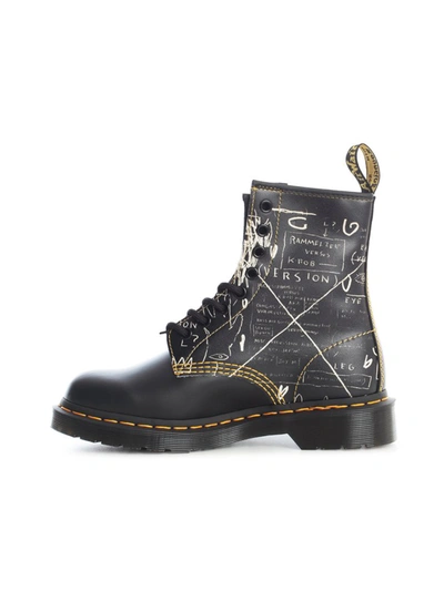 Shop Dr. Martens' Dr. Martens 1460 Basquiat Boots In Black