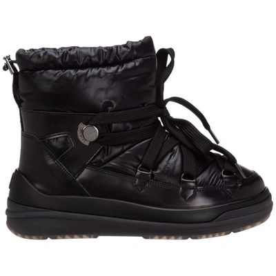 Shop Moncler Insolux Snow Boots In Black