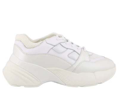 Pinko 'shoes To Rock' Lace-up Trainers In White | ModeSens
