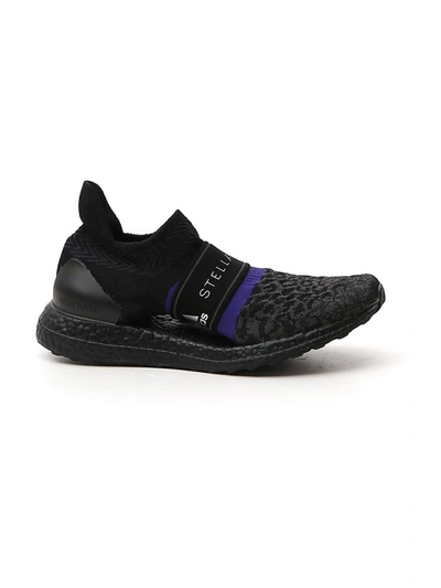 Shop Adidas By Stella Mccartney Ultraboost X 3d Knit Sneakers In Black