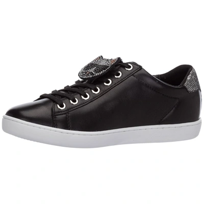 Shop Karl Lagerfeld K/ikonik Choupette Embellished Sneakers In Black