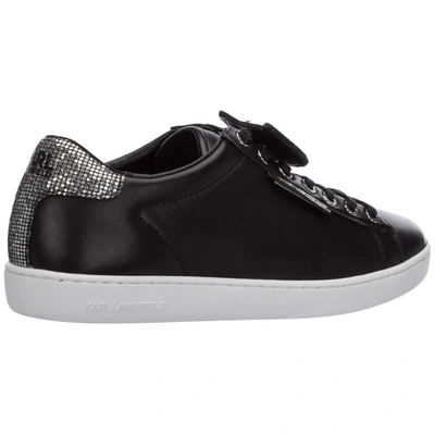 Shop Karl Lagerfeld K/ikonik Choupette Embellished Sneakers In Black