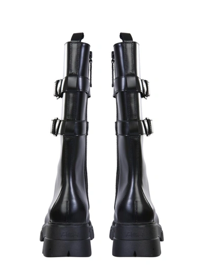 Shop Ash Loft Combat Boots In Black