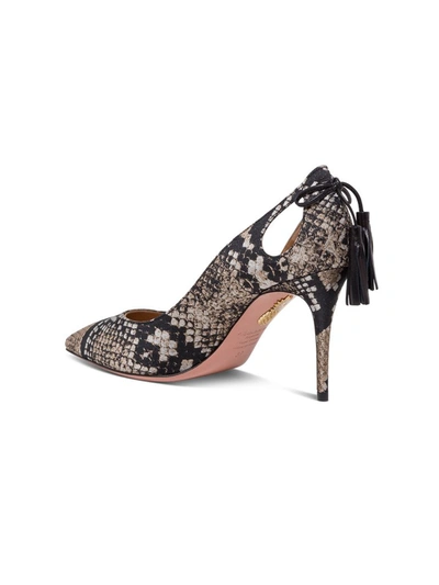 Shop Aquazzura Forever Marilyn Pumps In Multi