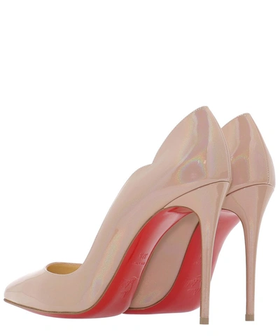 Shop Christian Louboutin Hot Chick 100 Pumps In Beige