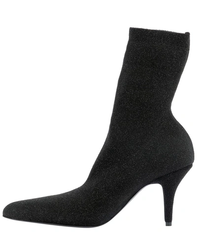 Shop Balenciaga Knife Sock Ankle Boots In Black