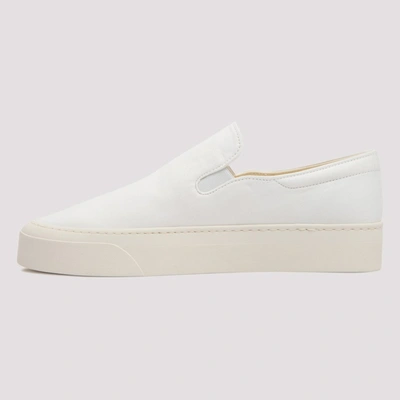 Shop The Row Slip On Sneakers In White