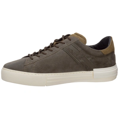 Shop Hogan Rebel Low Top Sneakers In Green