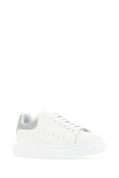 Shop Alexander Mcqueen Chunky Sole Sneakers In White