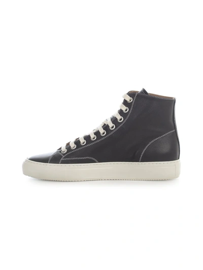 Shop Common Projects Tournament High Sneakers In Black