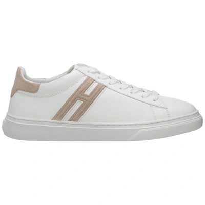 Shop Hogan Low Top Sneakers In White