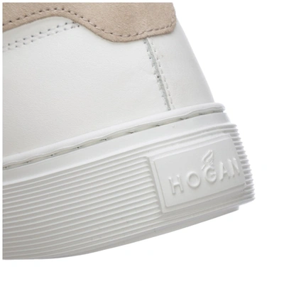 Shop Hogan Low Top Sneakers In White