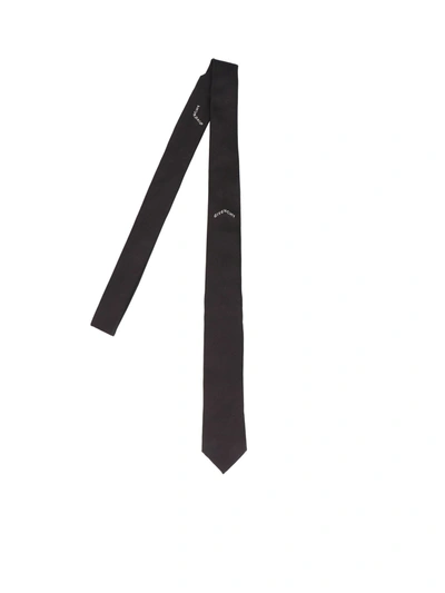 Shop Givenchy Branded Tie In Black