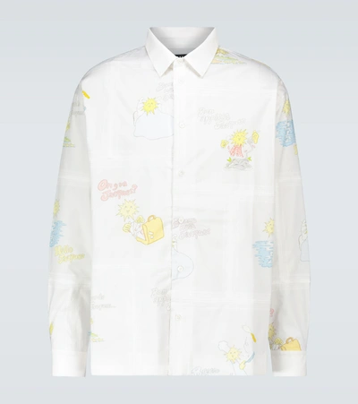 Shop Jacquemus La Chemise Mouchoirs Printed Shirt In Multicoloured