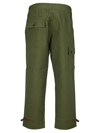 Shop Junya Watanabe Comme Des Garçons Cargo Pants In Green