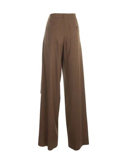 Shop Lemaire Layered Cargo Pants In Brown