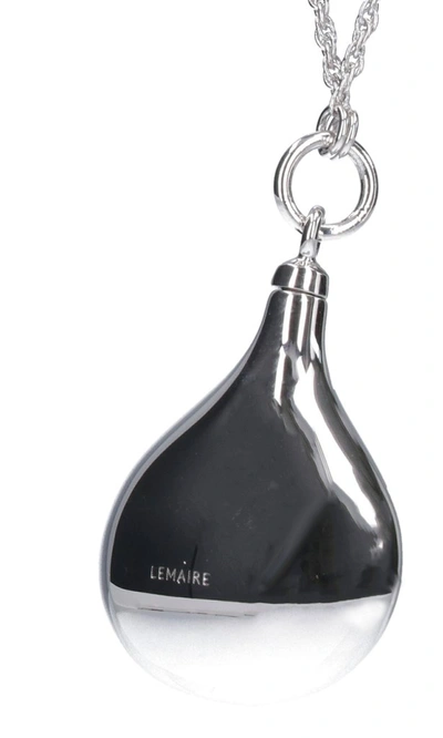 Shop Lemaire Perfume Bottle Necklace In Multi