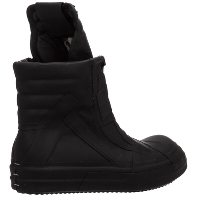 Shop Rick Owens Geobasket Boots In Black