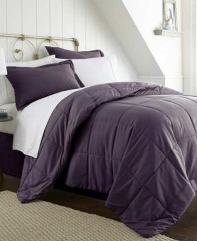 Ienjoy Home A Beautiful Bedroom 8-pc. Lightweight Comforter Set, California King In Purple