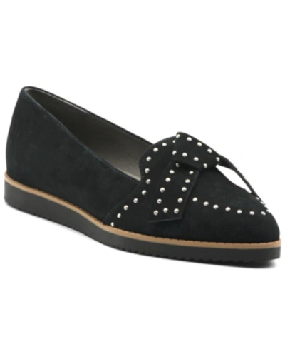 Shop Adrienne Vittadini Women's Laverne Slip-on Flats Women's Shoes In Black