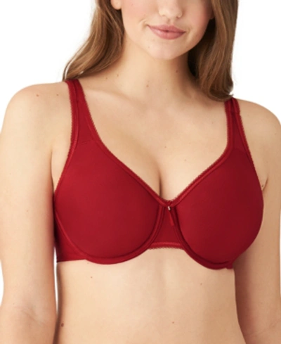 Shop Wacoal Basic Beauty Full-figure Underwire Bra 855192, Up To H Cup In Rio