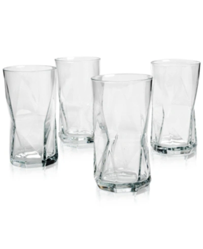 Bormioli Rocco Cassiopea Highball Glasses, Set Of 4 In Clear