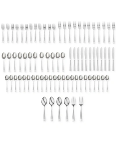 Shop Oneida Avery 78-pc. Flatware Set, Service For 12, Created For Macy's In Stainless Steel