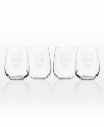 Shop Rolf Glass Sugar Skull Stemless 17oz In No Color