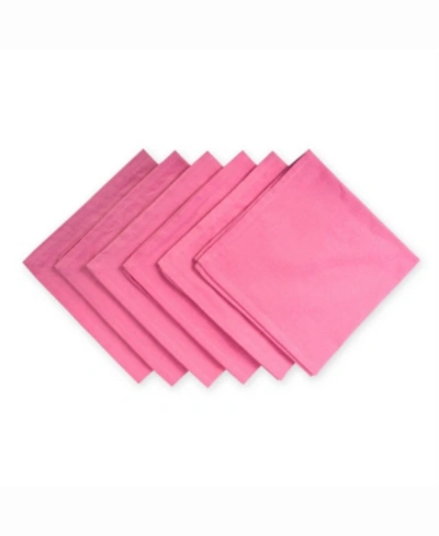 Shop Design Imports Flamingo Napkin Set Of 6 In Pink