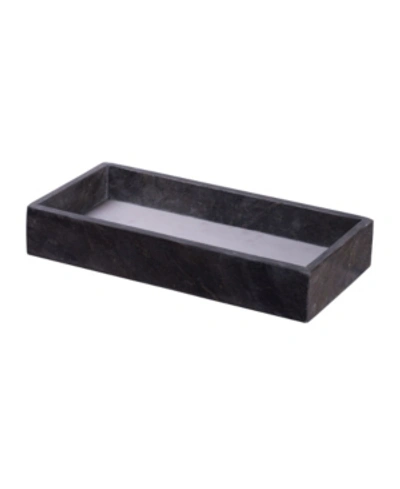 Shop Ab Home Monochrome Tray In Black