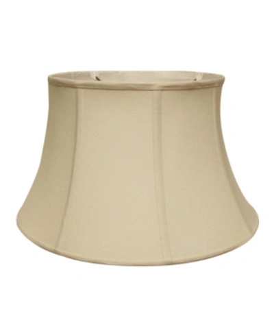Shop Cloth & Wire Cloth&wire Slant Shallow Drum Softback Lampshade With Washer Fitter In Nude Or Na