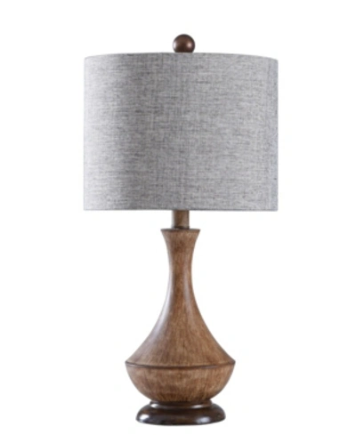 Shop Stylecraft Adrian Table Lamp In Brown