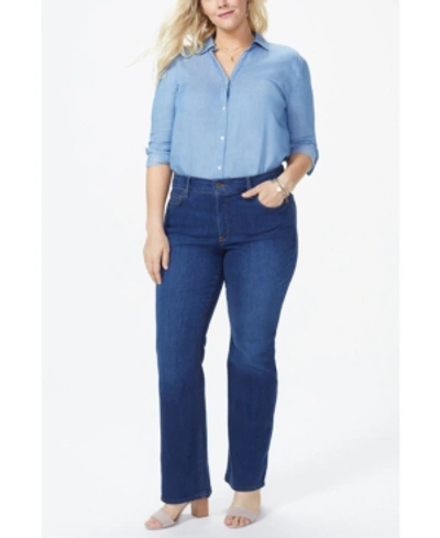 Shop Nydj Plus Size Barbara Bootcut Jeans In Cooper