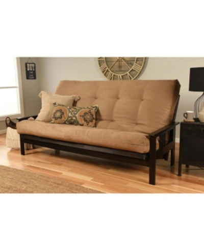 Shop Kodiak Monterey Futon In Espresso Finish In Tan