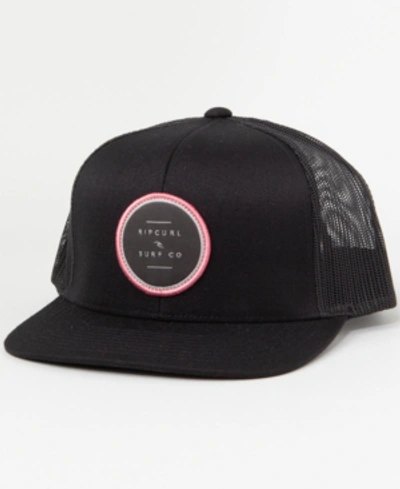 Shop Rip Curl Men's Go To Trucker Hat In Black
