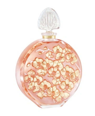 Shop Lalique "orchidee Crystal" Limited Edition 2020 Perfume, 3.38 Oz./100ml