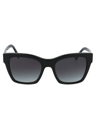 Shop Dolce & Gabbana 0dg4384 Sunglasses In 501/8g Black