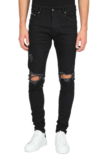 Shop Represent Destroyer Denim In Nero