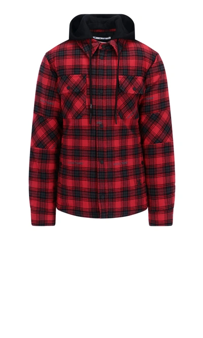 Shop Off-white Shirt In Red